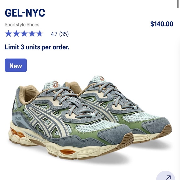 ASICS gel nyc - Picture 4 of 5